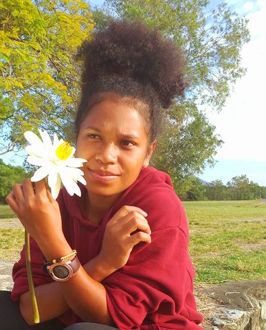 Marjii is Single in Port Moresby, Milne Bay